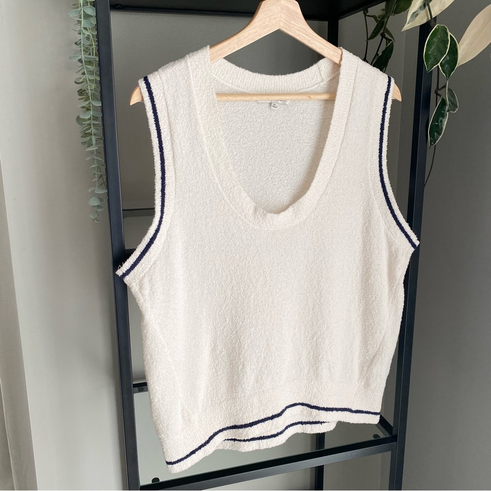 Madewell Bouclé Knit Sweater Tank
